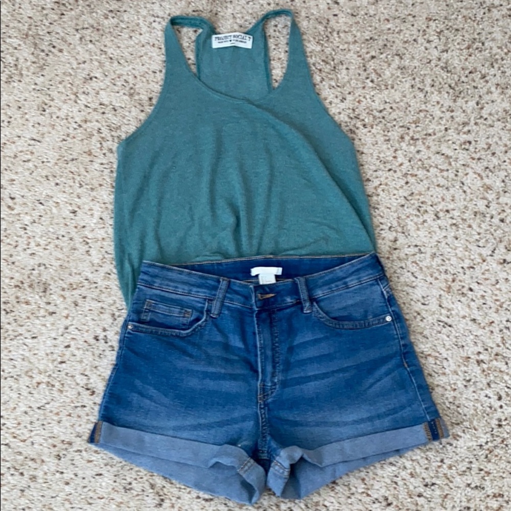 H&M Denim shorts